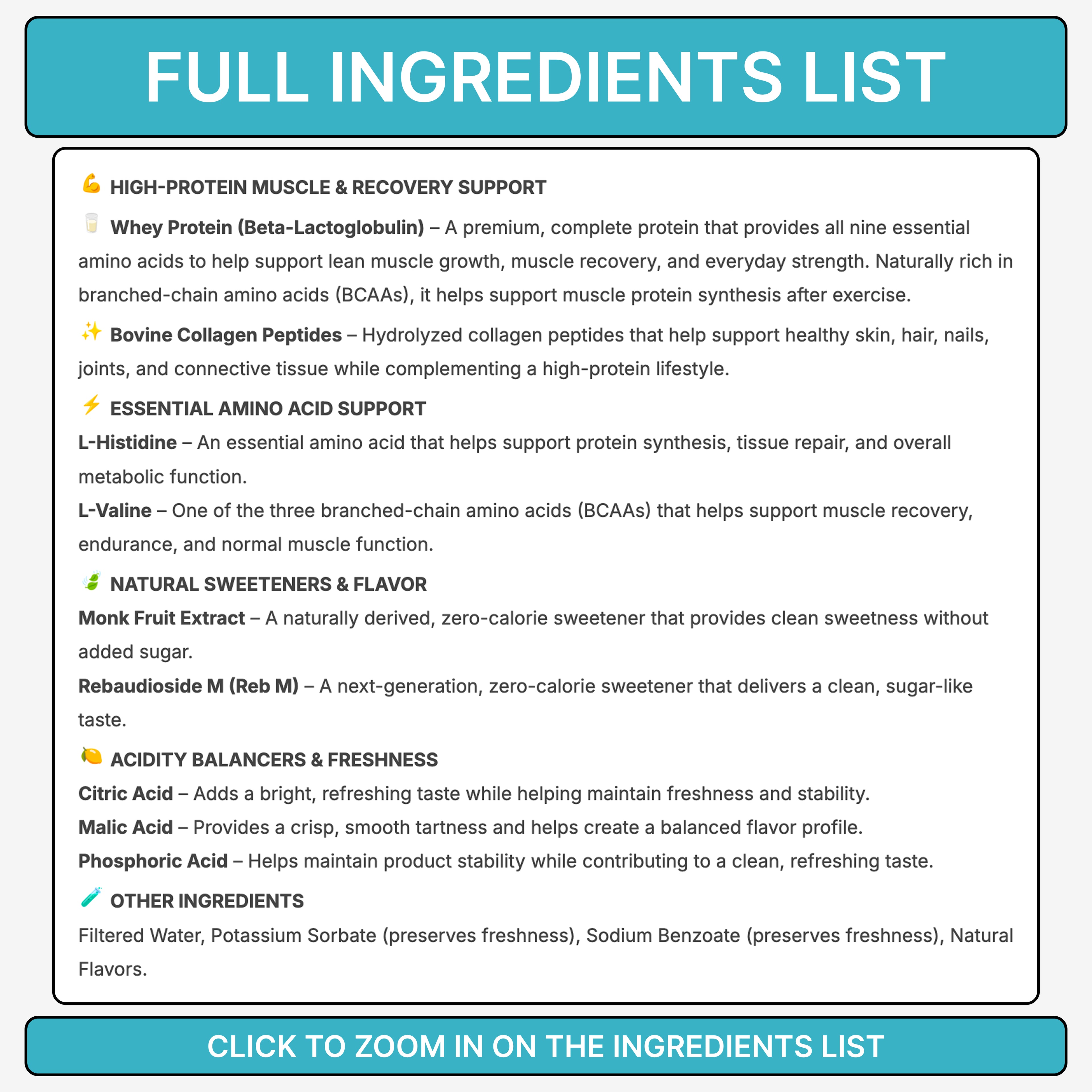 DailyLift Protein Shot (12 Pack)